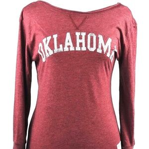 Oklahoma long sleeve new with tags womans uh